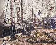 Georges Seurat, The Maria at Honfleur